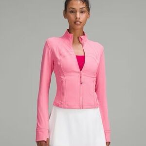 Lululemon Define Cropped Jacket Nulu Sakura Pink